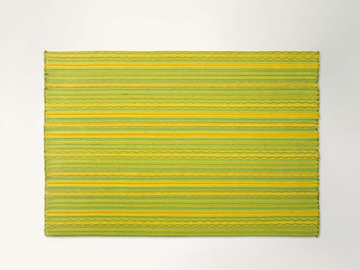 NAVAJO - Rectangular striped fabric rug by Paola Lenti - view 2